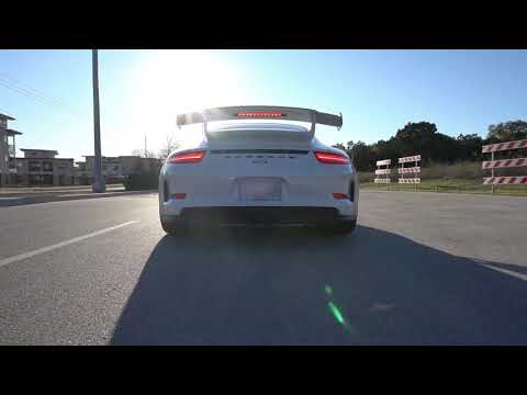 991.1 Porsche 911 GT3 w/JCR Race Pipe launch