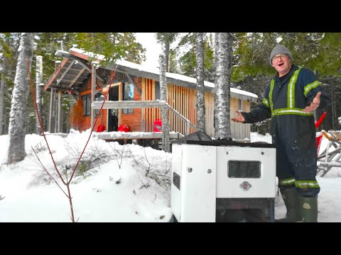 Lost The Old Enterprise Wood Stove: At The Newfoundland Off Grid Cabin