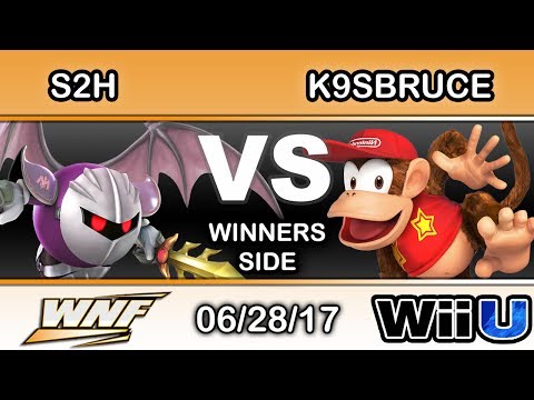 WNF 2.8 - S2H (Meta Knight) Vs. MF LH | K9sbruce (Diddy Kong) Winners Side
