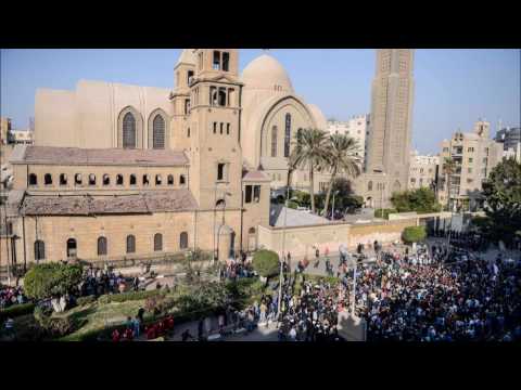 Bombing at Egypt's main Coptic Christian cathedral kills 25