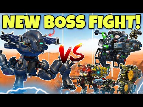 🔥 1vs6 WEYLAND VS COSSACKS ARMY BOSS FIGHT! SKIRMISH CONCEPT || WAR ROBOTS ||