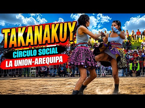 Takanakuy de aficionados en Círculo Social La Unión, Arequipa 28/06/2026.  #costumbres #tradiciones