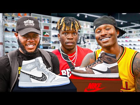 AMP Goes Sneaker Shopping