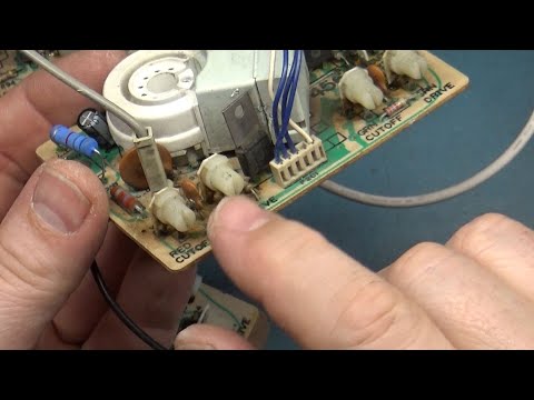 19" K7000 Arcade Monitor Chassis Repair - Dead #2 - No Red