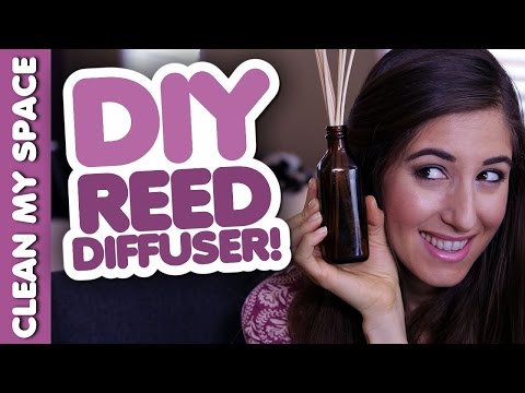 DIY Reed Diffuser! Homemade Home Products That Save You Money! (Clean My Space)