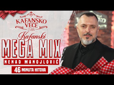 NENAD MANOJLOVIC - KAFANSKI MEGA MIX 46MIN | UZIVO | 2025 | (ORK. CAROBNJACI) | KAFANSKO VECE