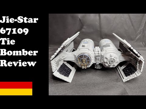 Jie Star 67109 - Tie Bomber - Review - MOC 33209