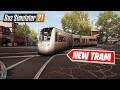 RIJDEN MET DE NIEUWE TRAM! | BUS SIMULATOR 21 TRAM EXTANSION