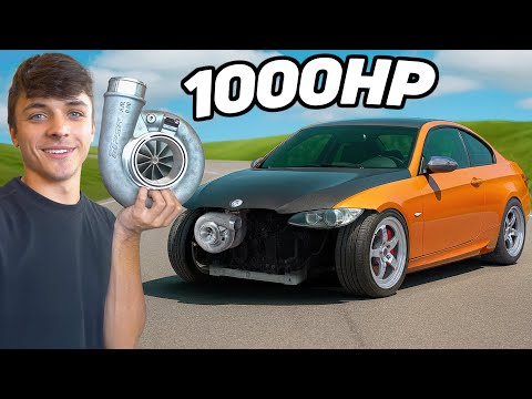 I Built A 1000HP BIG TURBO BMW 335i...