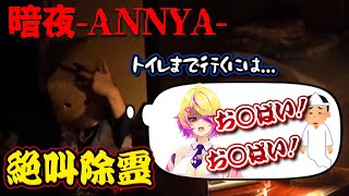 【暗夜-ANNYA-】事故物件でトイレに行くためにお○ぱい連呼で幽霊に立ち向かうあいす先生【深層組切り抜き / 刺杉あいす】