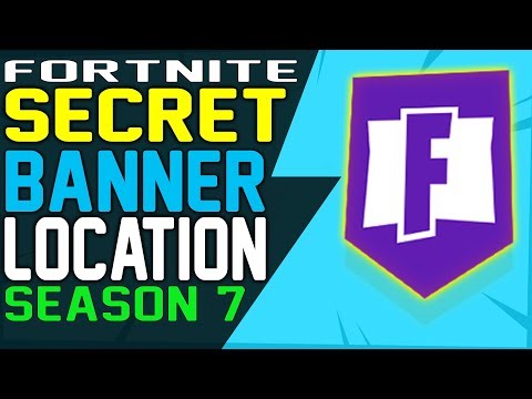 Fortnite SECRET BANNER WEEK 2 LOCATION Season 7 - Secret Battle Star Fortnite Battle Royale