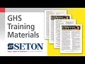 How to Make GHS Training a Breeze with GHS Training Materials | Seton Video