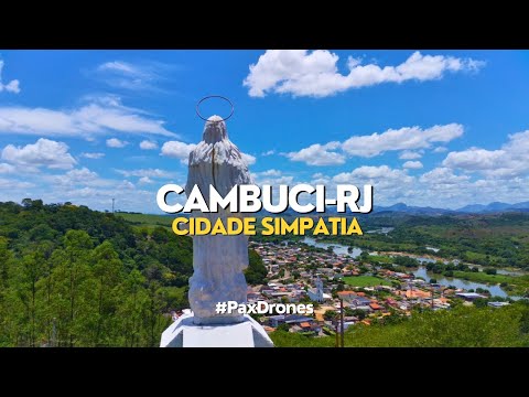 Cambuci-RJ, cidade simpatia | Mirante da Santa | Paróquia Nossa Senhora da Conceição #PaxDrones