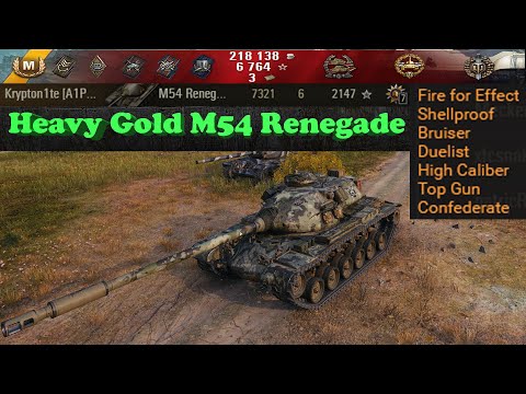 M54 Renegade 🔝 Heavy Gold spam KEKL PushPushPushFarmFarmFarm, Confederate 🔝 World of Tanks ✔️
