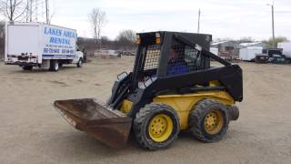 preview picture of video 'Orbitbid.com - WISCONSIN: Lakes Area Rental - New Holland skid steer - 5/20/14'