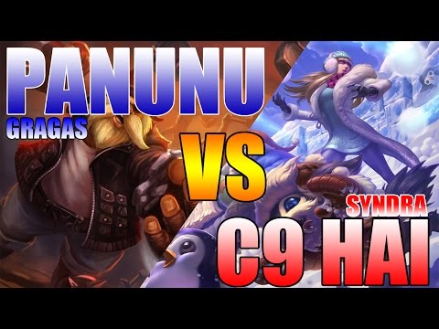 Panunu Gragas vs C9 Hai Syndra