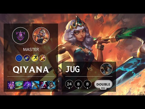 Qiyana Jungle vs Fiddlesticks - EUW Master Patch 11.24