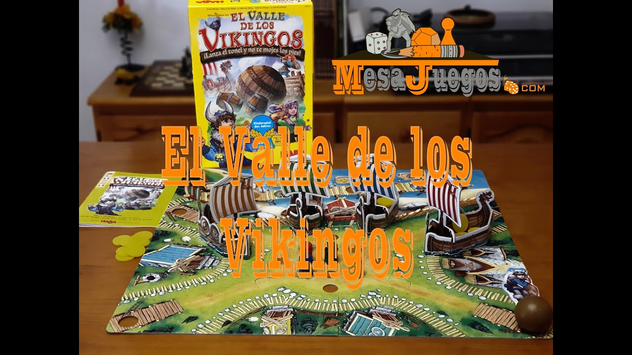 El Valle de los Vikingos - Juegos de mesa para niños - MesaJuegos