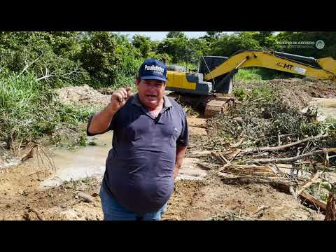 CÓRREGO DAS LAVADEIRAS ESTARÁ SENDO TOTALMENTE REVITALIZADO PARA RECEBER EM BREVE INVESTIMENTOS DE INFRAESTRUTURA E URBANISMO