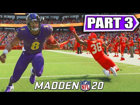 Lamar Jackson Madden 20 Career Mode Ep 3 - TRASH TALKING PATRICK MAHOMES