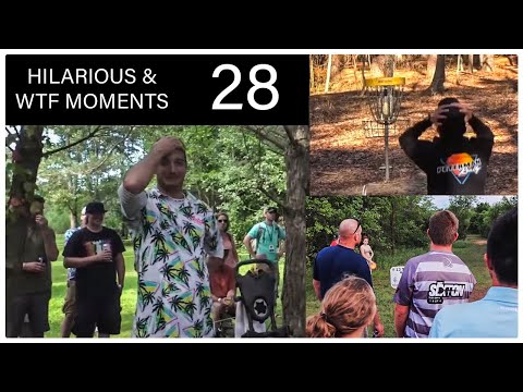 HILARIOUS AND "WTF" MOMENTS IN DISC GOLF COVERAGE - PART 28