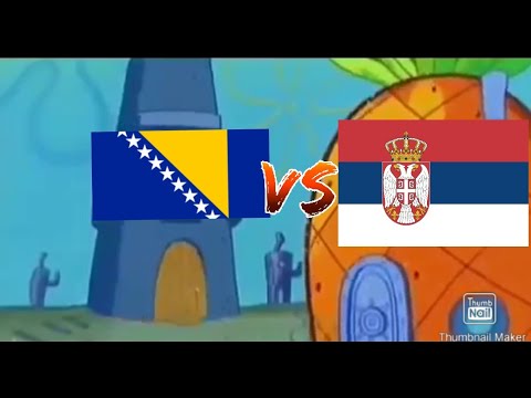 Spuzva Bob BIH VS SRBIJA(parodija)