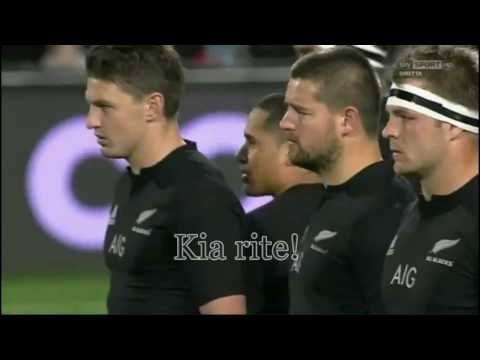 New Zeland All Blacks Haka - Kapa O Pango + Lyrics + Translation