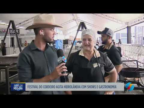 Festival do Cordeiro agita Hidrolândia com shows e gastronomia