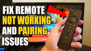 5  STEPS to FIX Fire Stick TV Remote Not Working or Pairing (Easy Method)