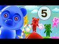 Five Little Gummy Bear Jumping On The Bed Nursery Rhymes And Kids Songs Childrens Video
