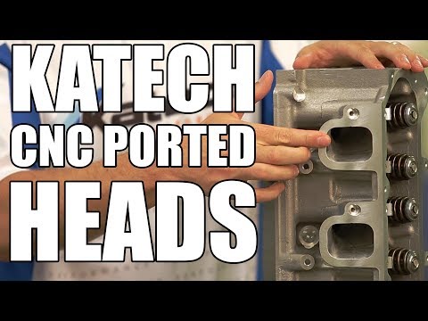 Katech CNC Ported Cylinder Heads for LS1, LS6, LS2, Trucks, LS3, L92, LS7, LT1 and LT4