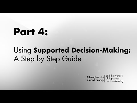 Cover art for: Using Supported Decision-Making: A Step by Step Guide