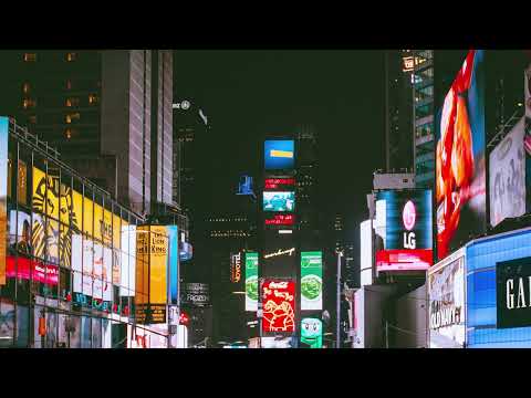 New York City Ambience Sounds 9 Hours City Sounds, Traffic, Sound Effects, in Times Square
