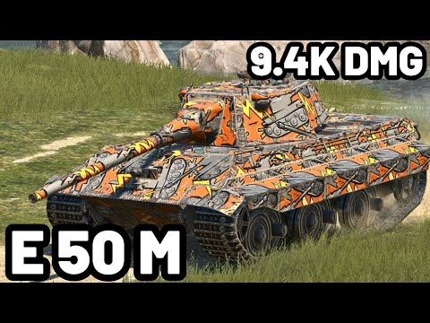 E 50 M | 9.4K DAMAGE | 6 KILLS | WOT Blitz Pro Replays