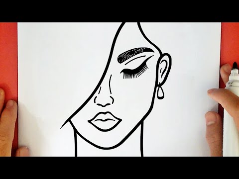 COMMENT DESSINER LE VISAGE D'UNE FILLE
