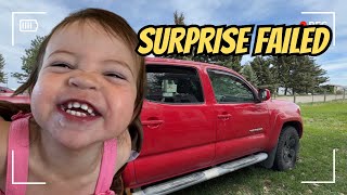 I Tried to Surprise My Husband by Cleaning His Truck… Then My Toddler Took Over 😂