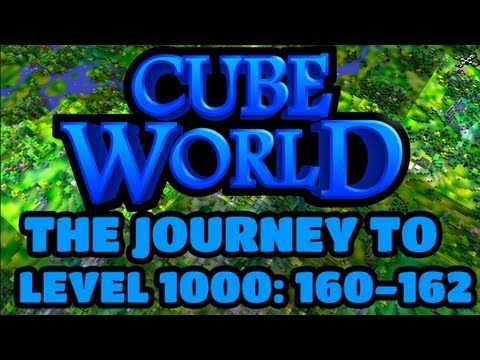 Cube World - The Journey To Level 1000 : Episode 67 - LVL 160-162 - Cleaning Up The Temples