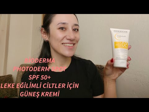 BİODERMA PHOTODERM SPOT SPF 50+ GÜNEŞ KREMİ İNCELEMESİ #güneşkremi #suncream #bioderma