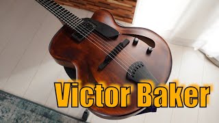Video thumbnail for モダンアーチトップギターの世界、Victor Bakerってどんなギター？ by 藤井進一 Shinichi Fujii