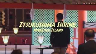 Zoomadanke at the Sacred Shrine - Itsukushima Japan