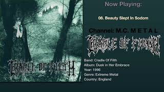 Beauty Slept In Sodom - Cradle Of Filth 1996, Dusk in Her Embrace Album.