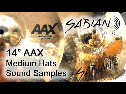 Sabian AAX Medium Hi Hats 14' image 3