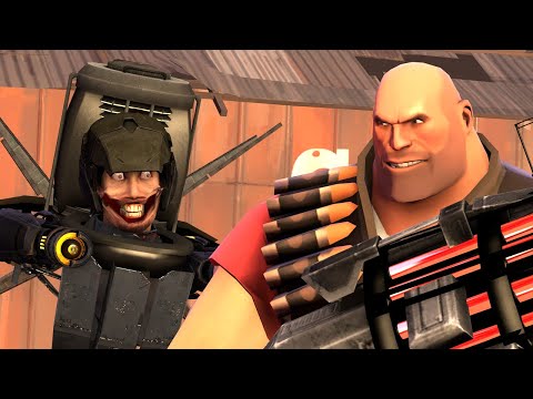 skibidi toilet Team Fortress multiverse - 1 - 7 All Episodes + secret scenes