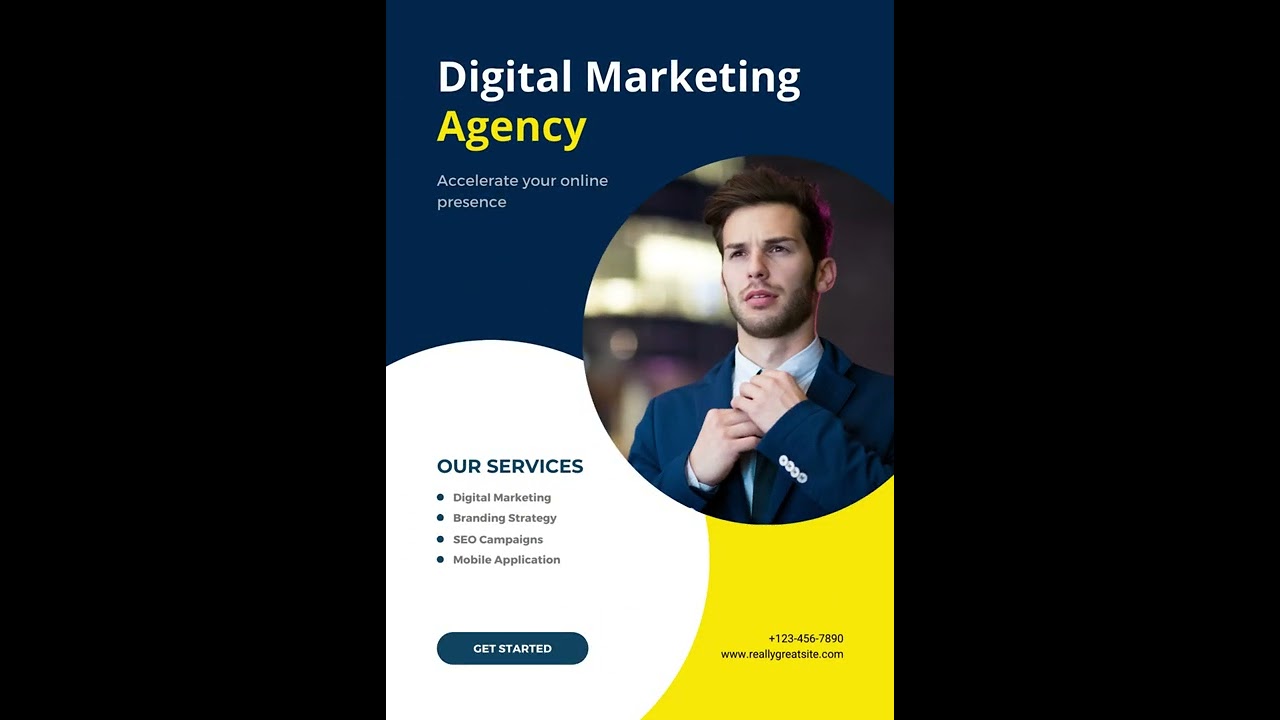 how to create a digital marketing banner using canva