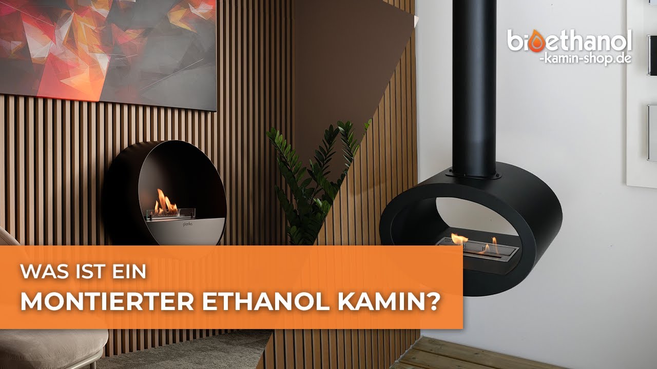 Was ist ein montierter Ethanol Kamin?