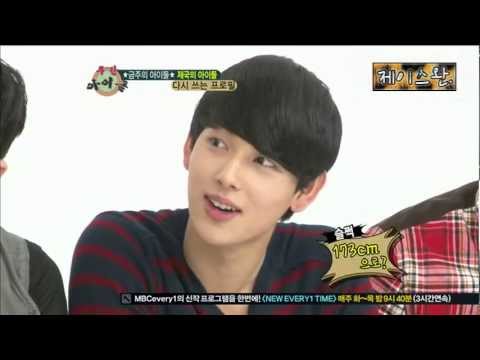 [ENG] 121017 - ZE:A Siwan's Real Height is...?