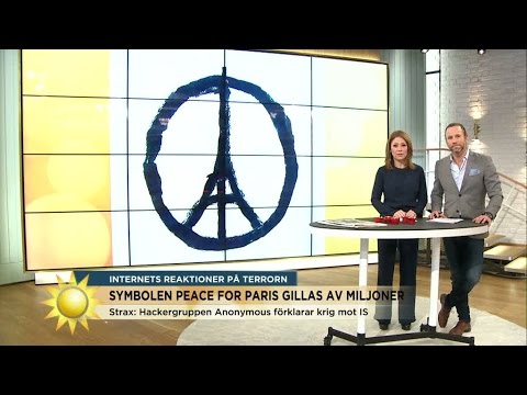 Efter Parisattackerna: Här är Internets reaktioner - Nyhetsmorgon (TV4)