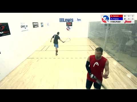 42nd Lewis Drug Pro/Am: Singles Round of 16: Rocky Carson vs. Gerardo Franco