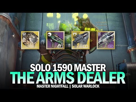Solo 1590 Master Nightfall The Arms Dealer [Destiny 2]