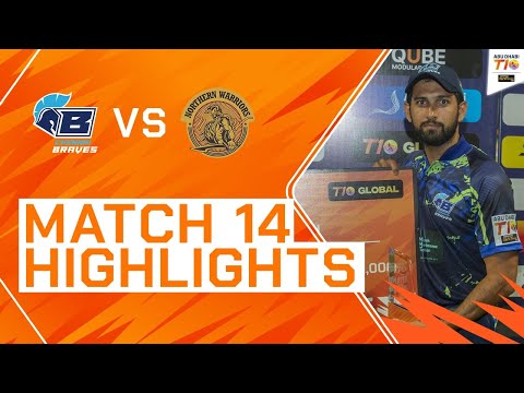 2023 Abu Dhabi T10, Match 14 Highlights: Chennai Braves vs Northern Warriors | Season 7